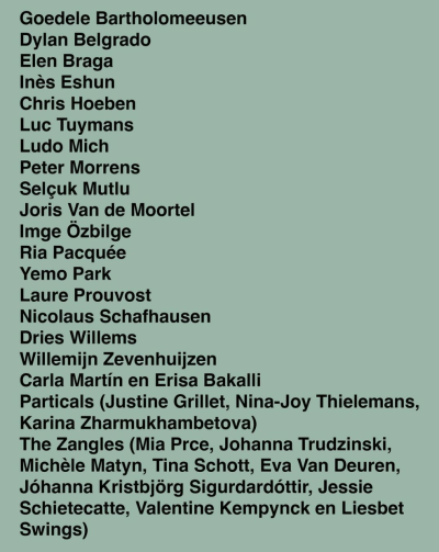 Third announcement of 20 participants